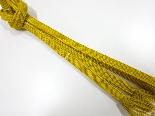 JAPANESE KIMONO / TWISTED TASSEL HAND-TIED OBIJIME